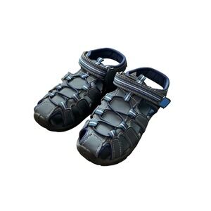 Rugged Bear Boys Navy Blue Closed Toe Fisherman Sandals Size 11 RB81480